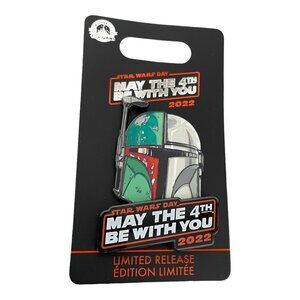 Disney Star Wars Day 2022 May the 4th Be With You Boba Fett Limited Release Pin